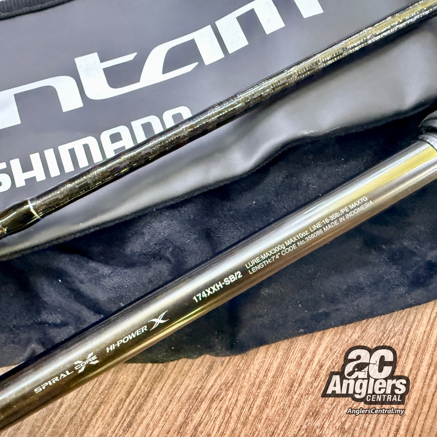 2023 Bantam 174XXH-SB/2 (USED, 9.5/10) with rod bag/sleeve