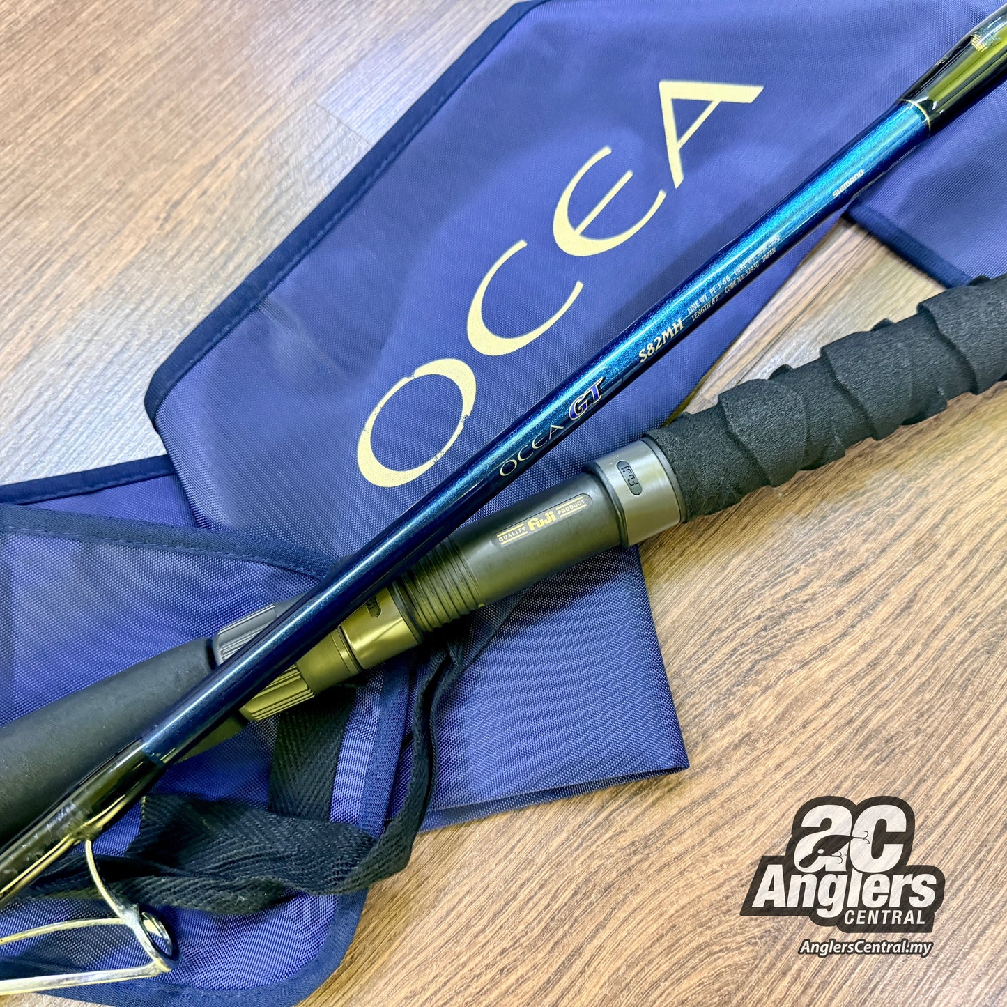 Scorpion Ocea GT S82MH custom guide mod (USED, 9.5/10) with bag/sleeve