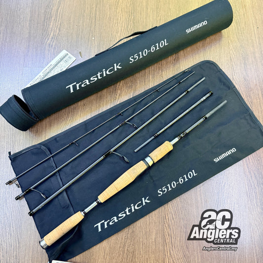 Trastick S510-610L 4-12lb (UNUSED) with rod bag & hard case