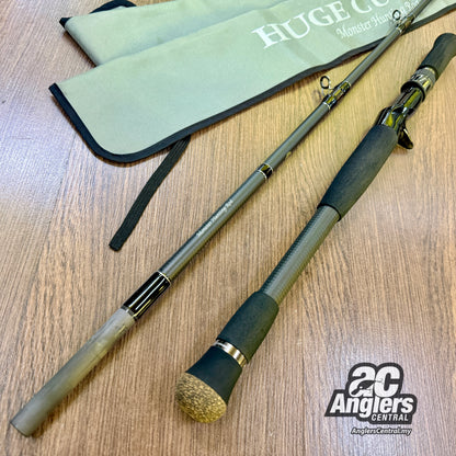Huge Custom H3N-62F XXX Heavy (USED, 9.5/10) with rod bag/sleeve