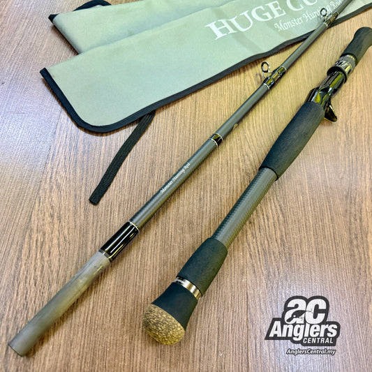 Huge Custom H3N-62F XXX Heavy (USED, 9.5/10) with rod bag/sleeve