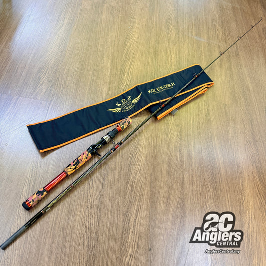 K.O.Z Expedition KOZ.EX-C65LH (USED, 9/10) with rod bag/sleeve