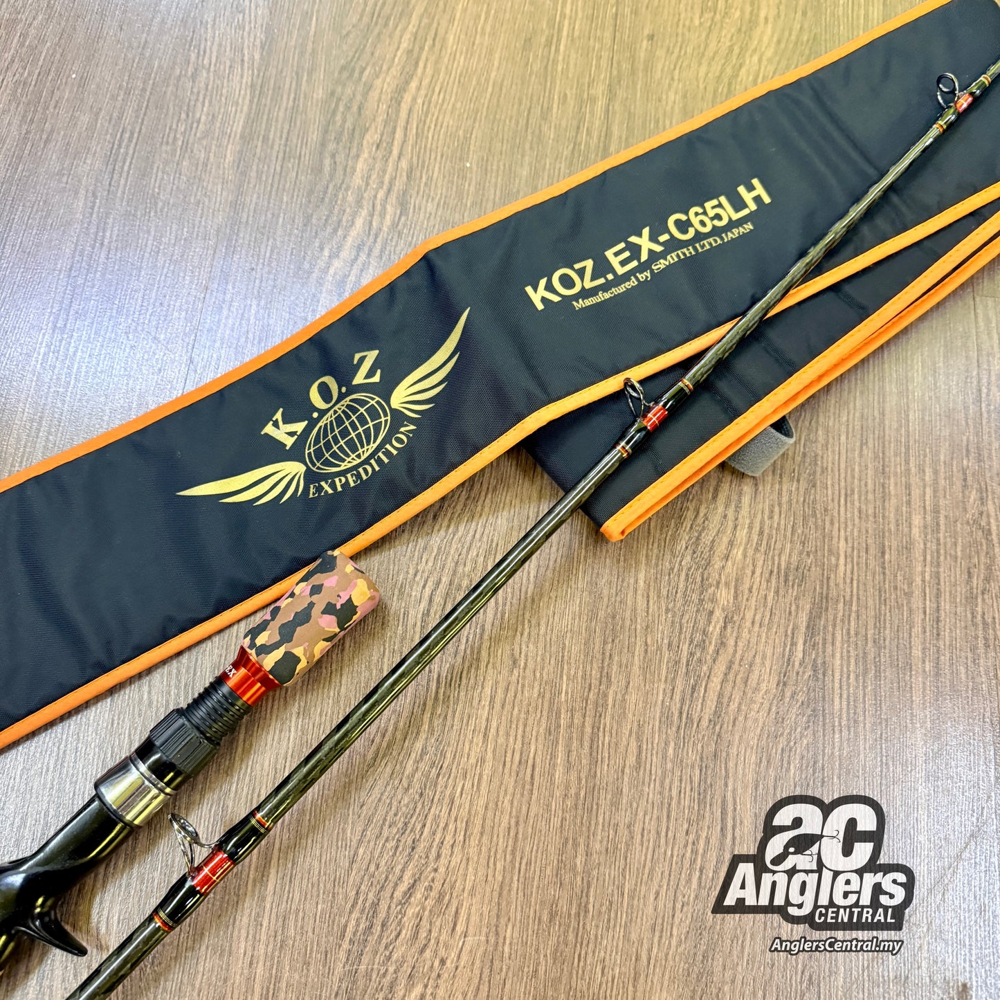 K.O.Z Expedition KOZ.EX-C65LH (USED, 9/10) with rod bag/sleeve