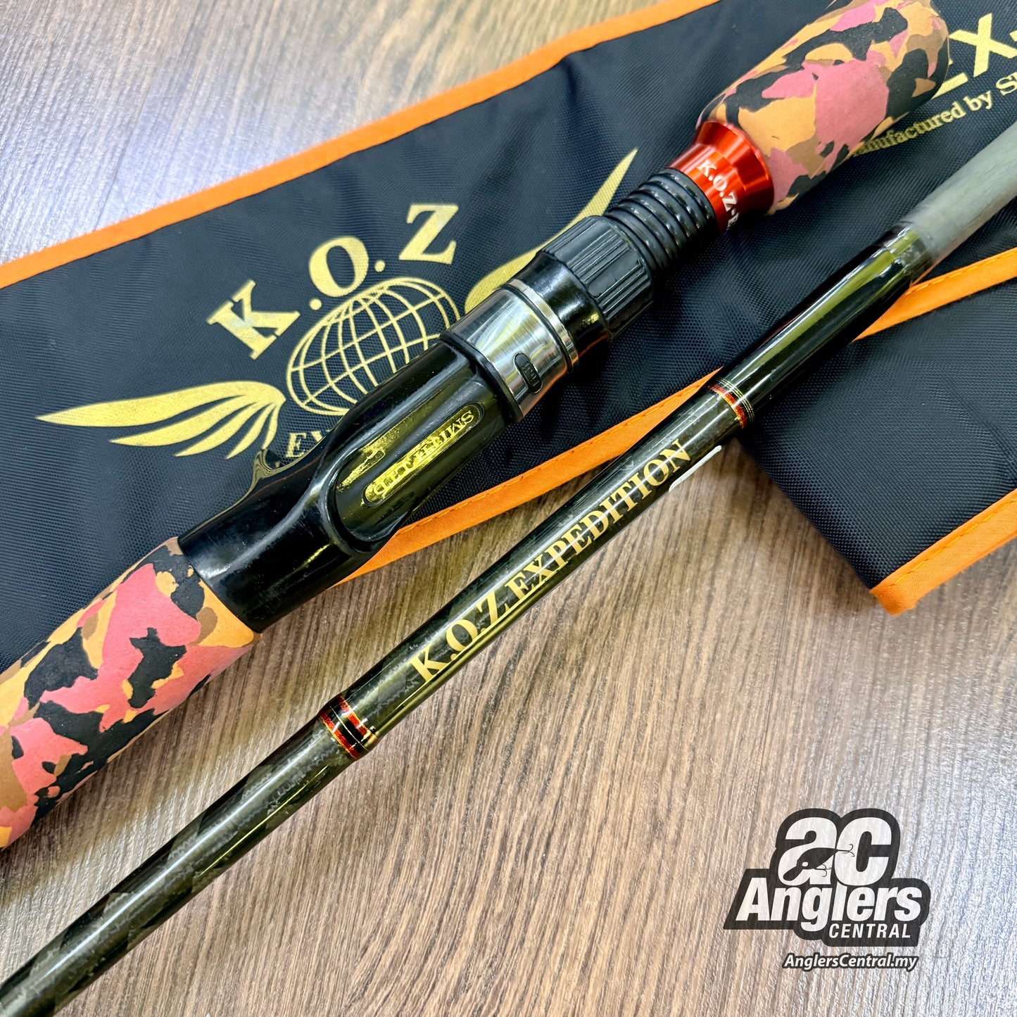 K.O.Z Expedition KOZ.EX-C65LH (USED, 9/10) with rod bag/sleeve