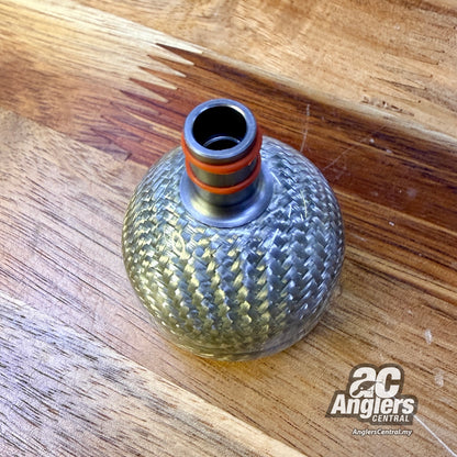 Studio Composite L Round Carbon Knob Silver (USED, 9/10) Shimano/Daiwa A-Type