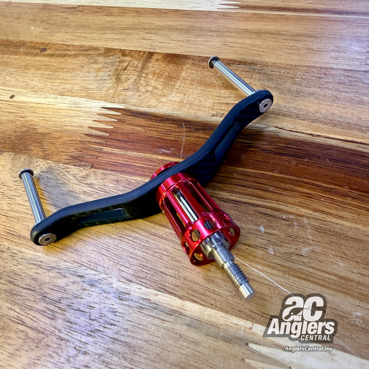 RC-SS-W 90mm double handle for Shimano (USED, like new) red trim