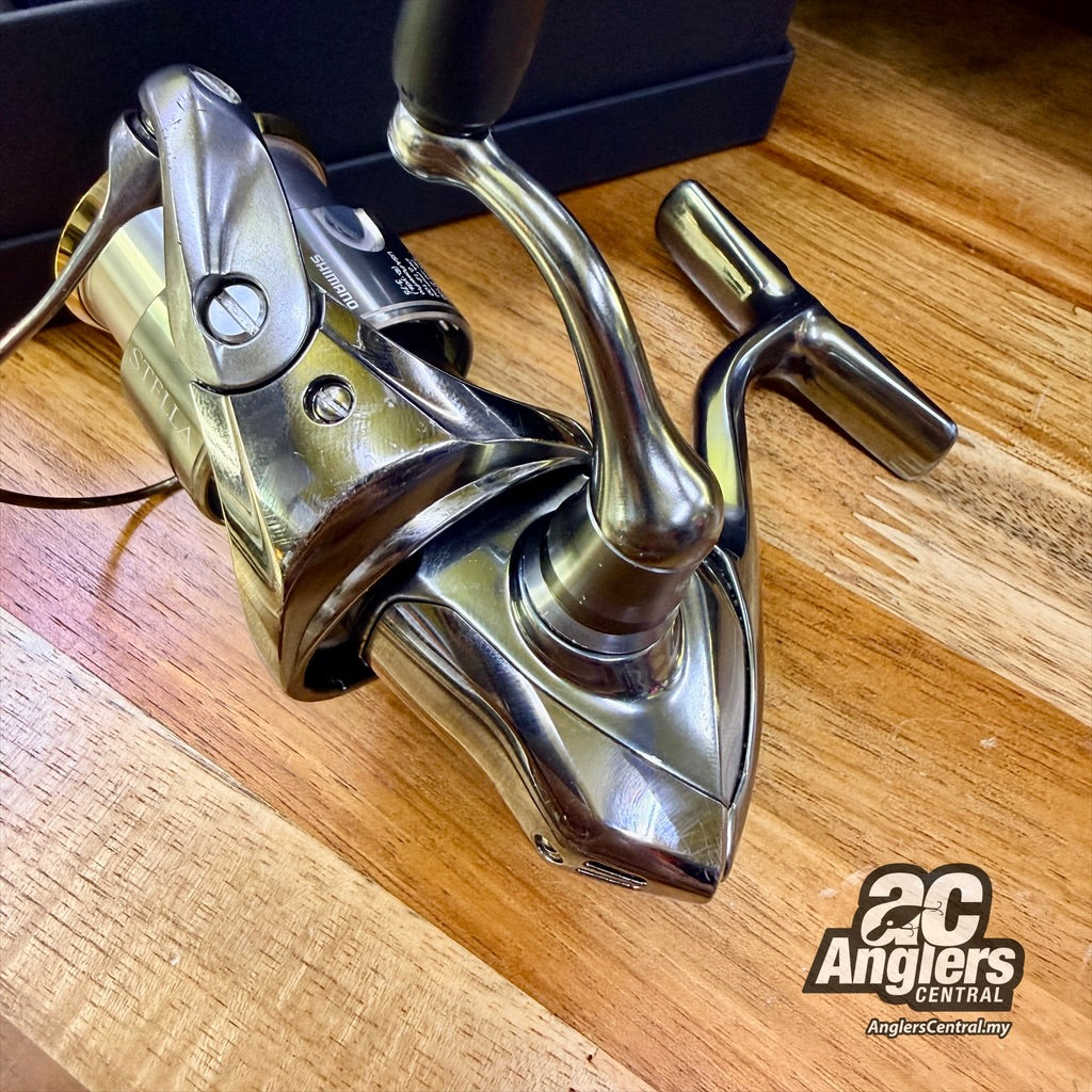 shimano stella 1000ssspg 18 Stella 1000SSSPG (USED, 8/10) complete box set – Anglers Central