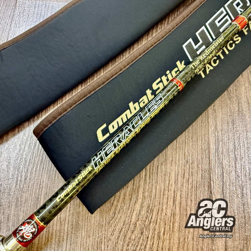 HERACLES The Redmeister バスロッド Heracles The Redmeister HCSC-67MHR 10-25lb (USED, 9.5/10) with rod