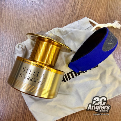 01 Stella SW 16000 spool (USED, 8.5/10) with spool band/pouch