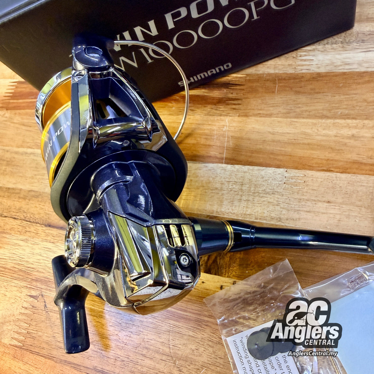 2015 Twinpower SW10000PG (USED, 9/10) complete box set + Yumeya Stella drag knob