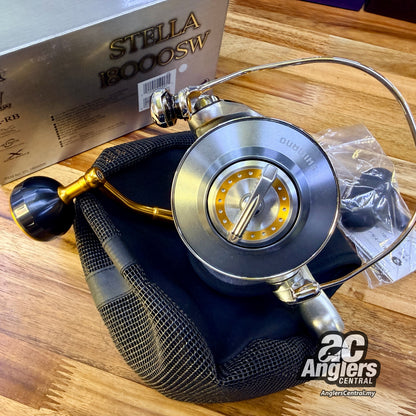 2008 Stella 18000SW (USED, 9/10) complete box set + Yumeya Round knob