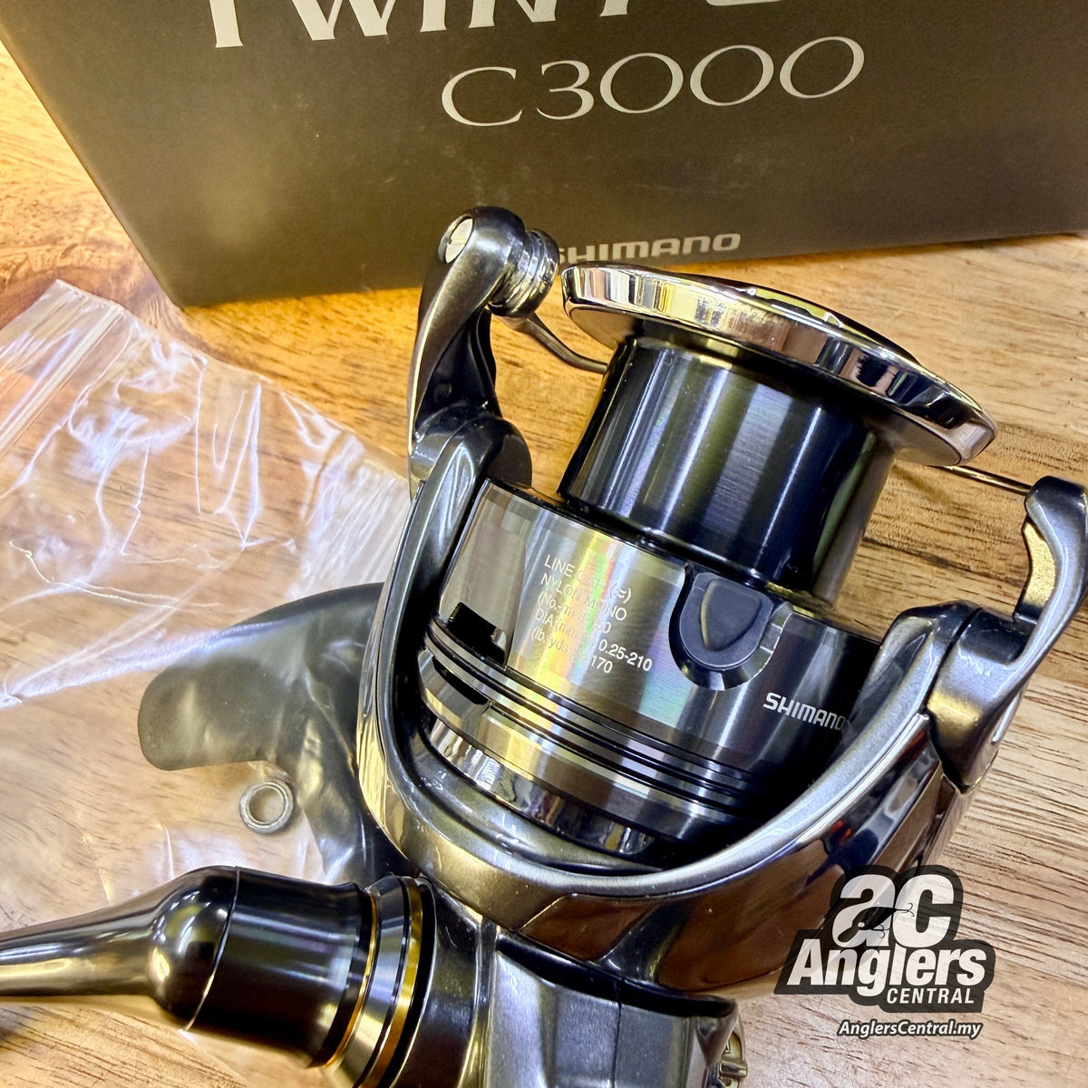 2024 Twinpower C3000 (USED, like new) complete box set + round knob