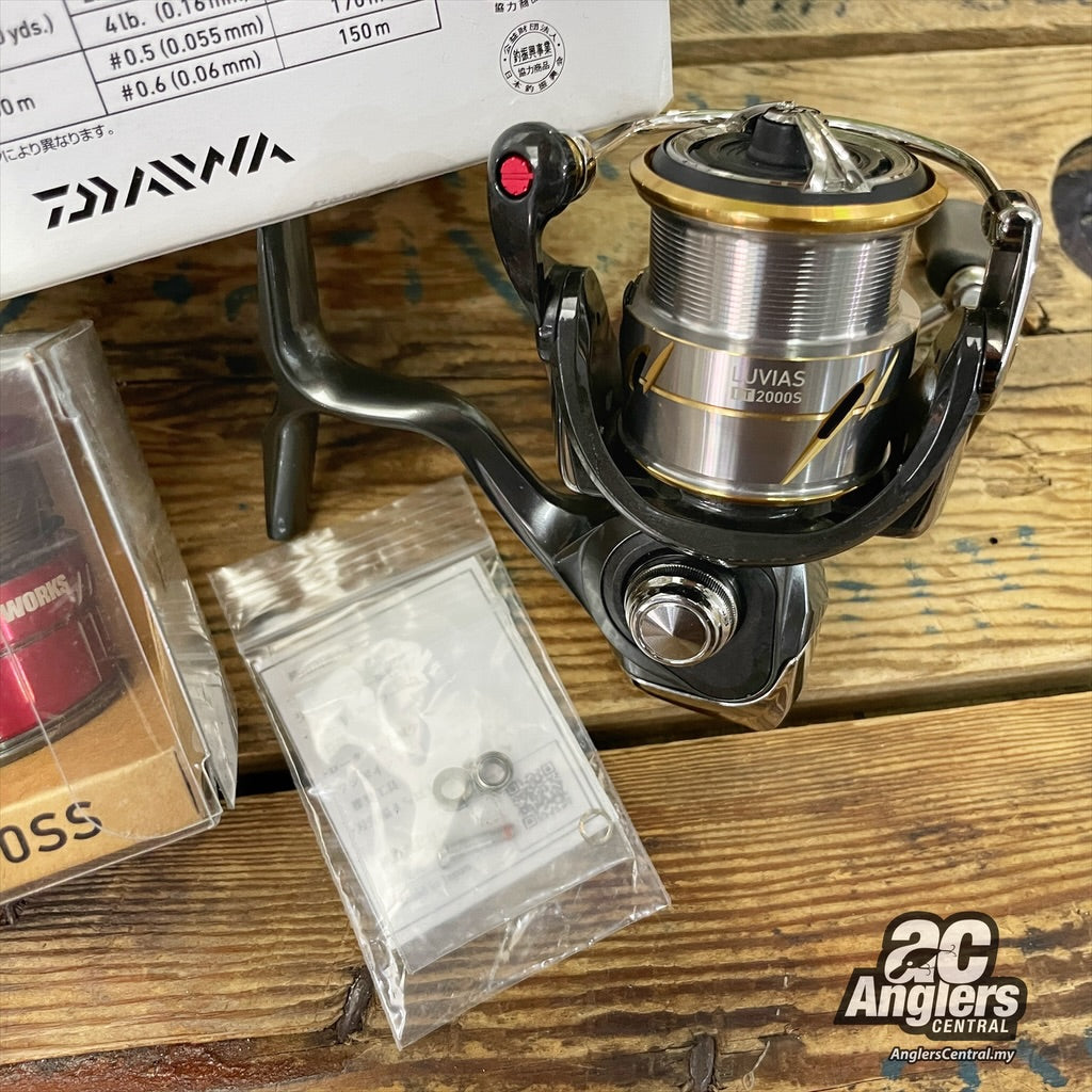 20 Luvias FC LT2000S-XH + Spare Spool (USED, 9.5/10) complete box set ++