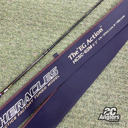 Heracles The EG Action HCSC-62M 8-16lb (USED, 9/10) with rod sleeve/bag