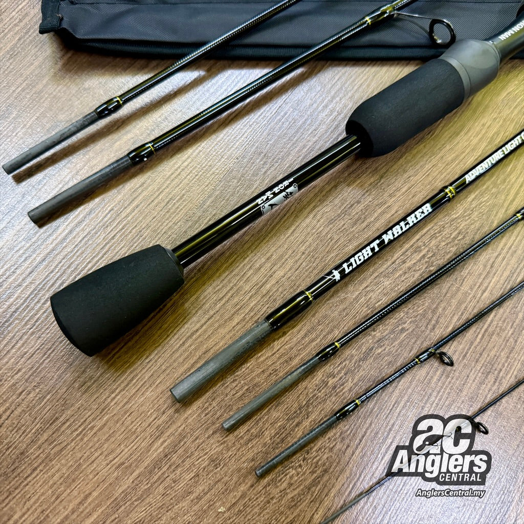 Light Walker LWS60XUL 2-6lb (UNUSED) with rod bag/pouch