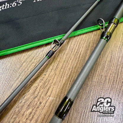 Huge Custom Genoma HG3-65F (3pc) (USED, 9/10) with rod bag/sleeve