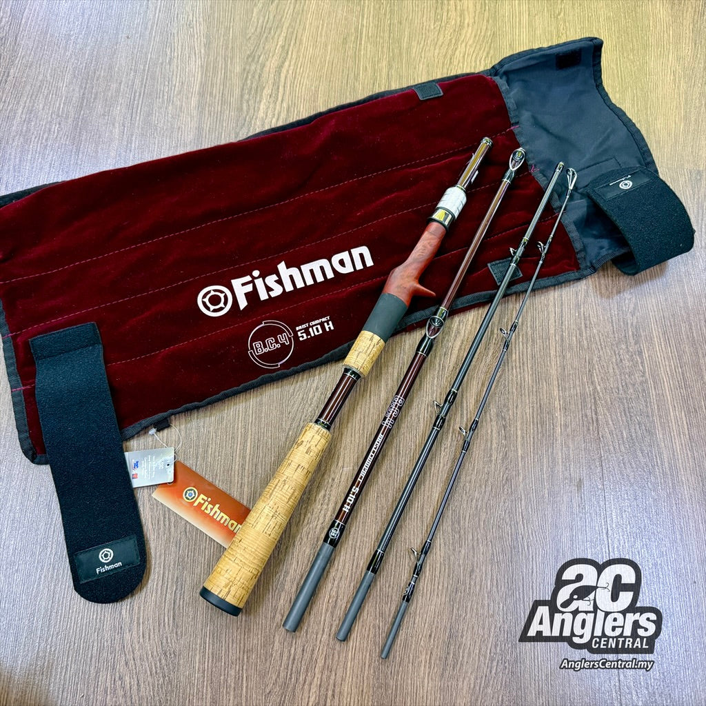 B.C.4 5.10H (USED, 9/10) with rod bag