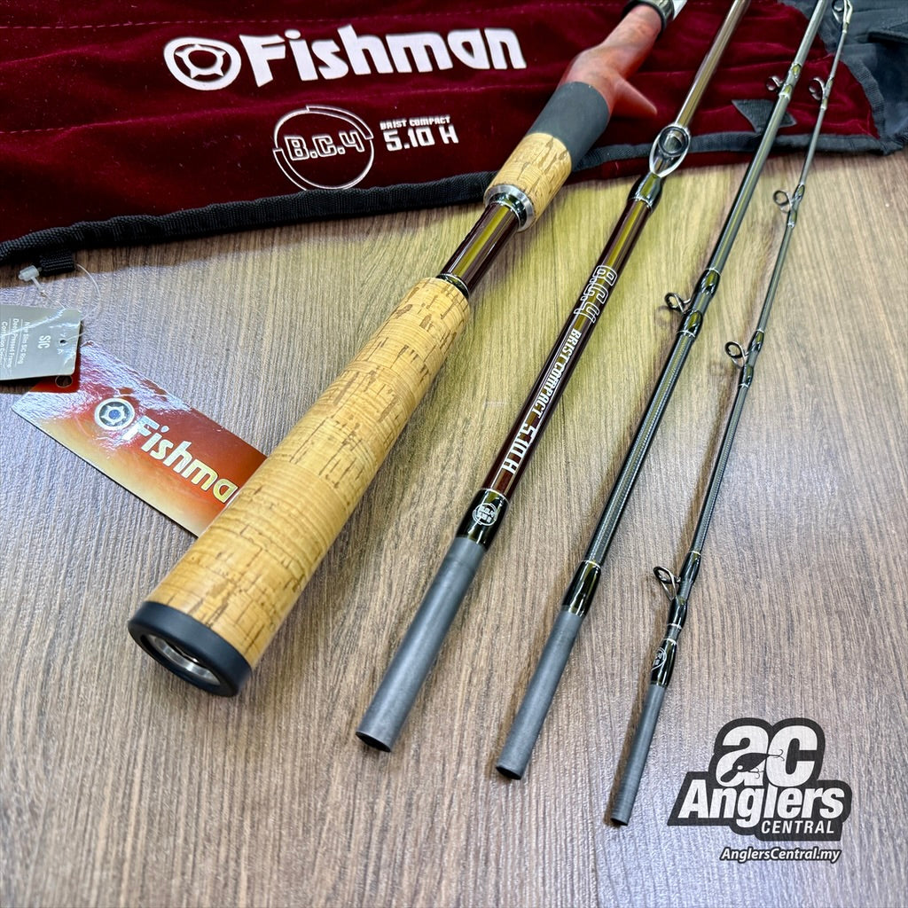 B.C.4 5.10H (USED, 9/10) with rod bag