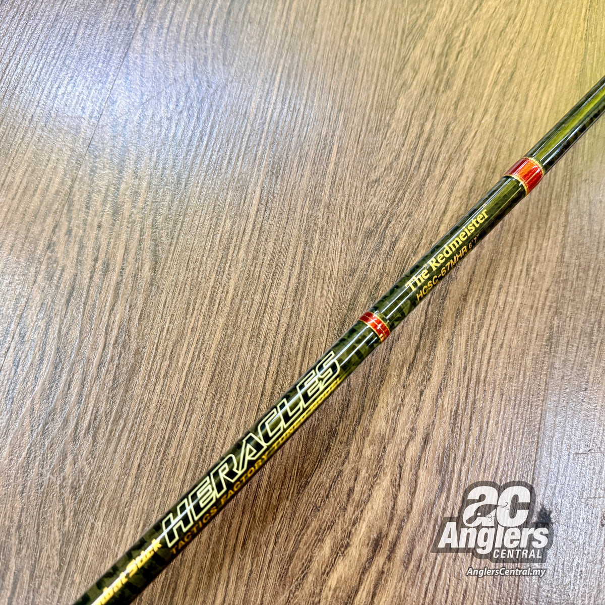 Heracles The Redmeister HCSC-67MHR 10-25lb (USED, 9.5/10) without rod bag/sleeve