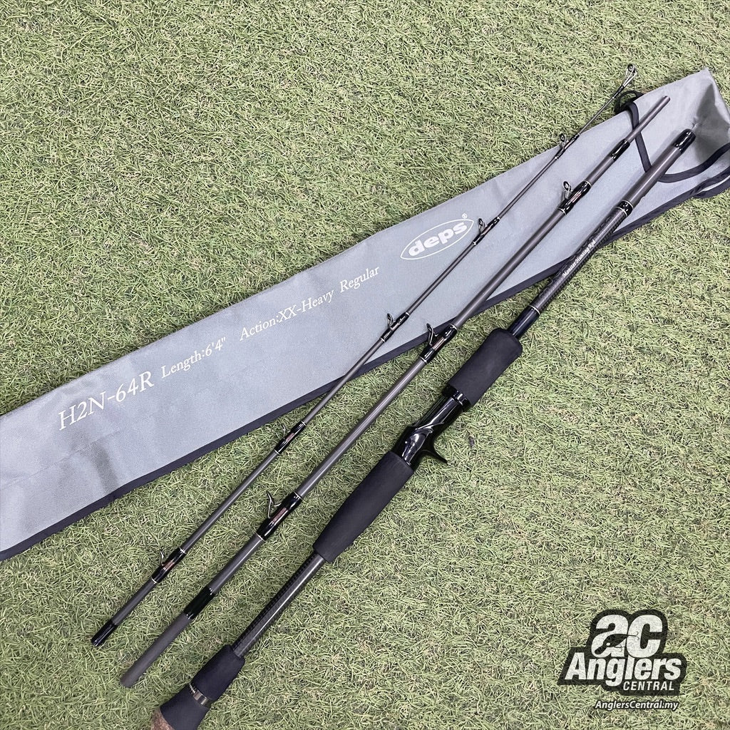 Huge Custom H2N-64R XX Heavy (USED, 9.5/10) with rod sleeve/bag