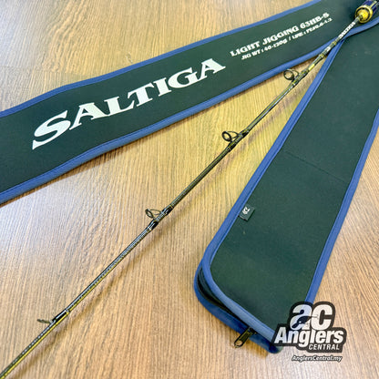 Saltiga LJ AGS 63HB-S (USED, 9.5/10) with rod bag/sleeve