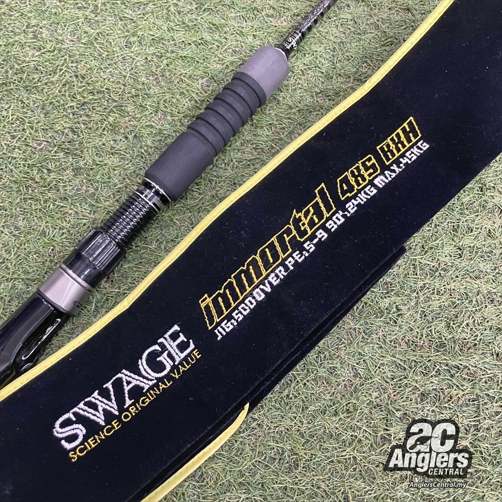 Immortal 485 BXH PE5-9 Spiral Custom (USED, 9/10) with rod bag/sleeve