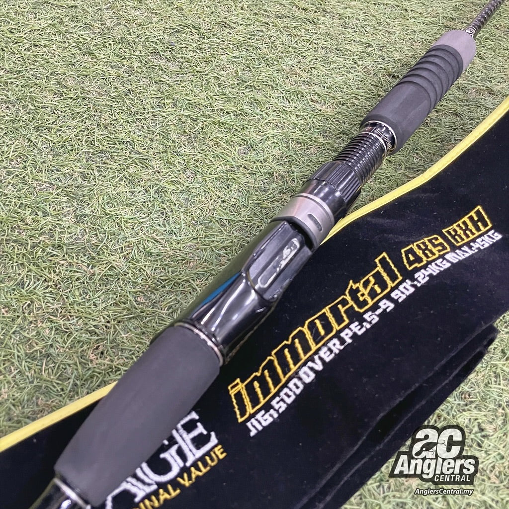 Immortal 485 BXH PE5-9 Spiral Custom (USED, 9/10) with rod bag/sleeve