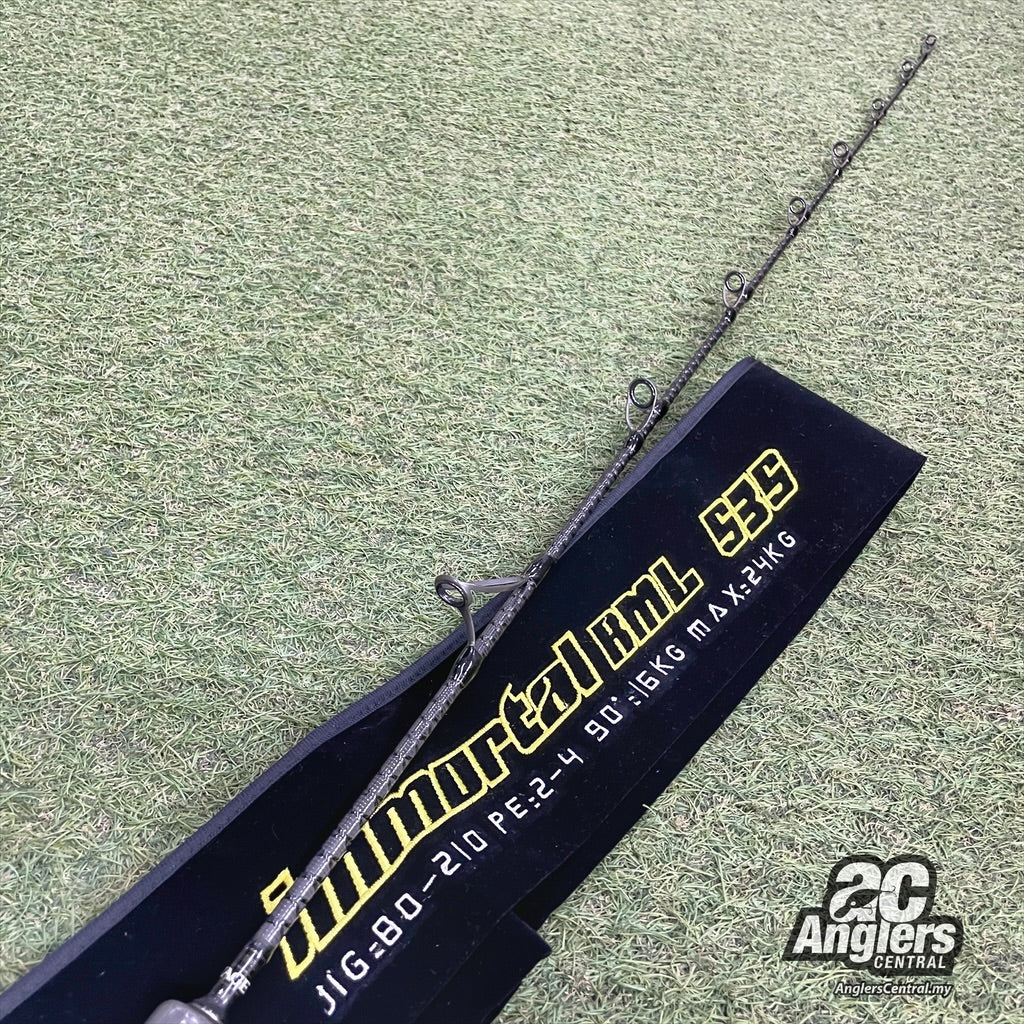 Immortal 535 BML PE2-4 (USED, 9.9/10) with rod bag/sleeve