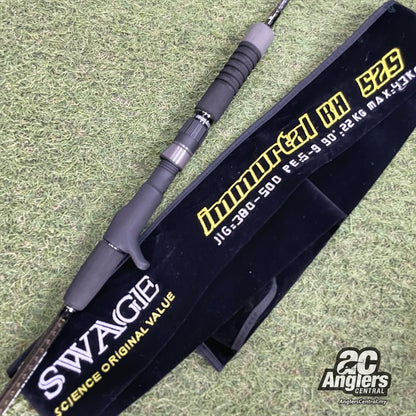 Immortal 525 BH PE5-9 Spiral Custom (USED, 9/10) with rod bag/sleeve