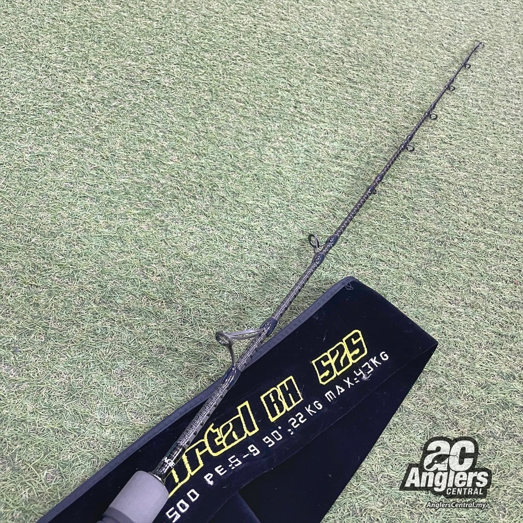 Immortal 525 BH PE5-9 Spiral Custom (USED, 9/10) with rod bag/sleeve