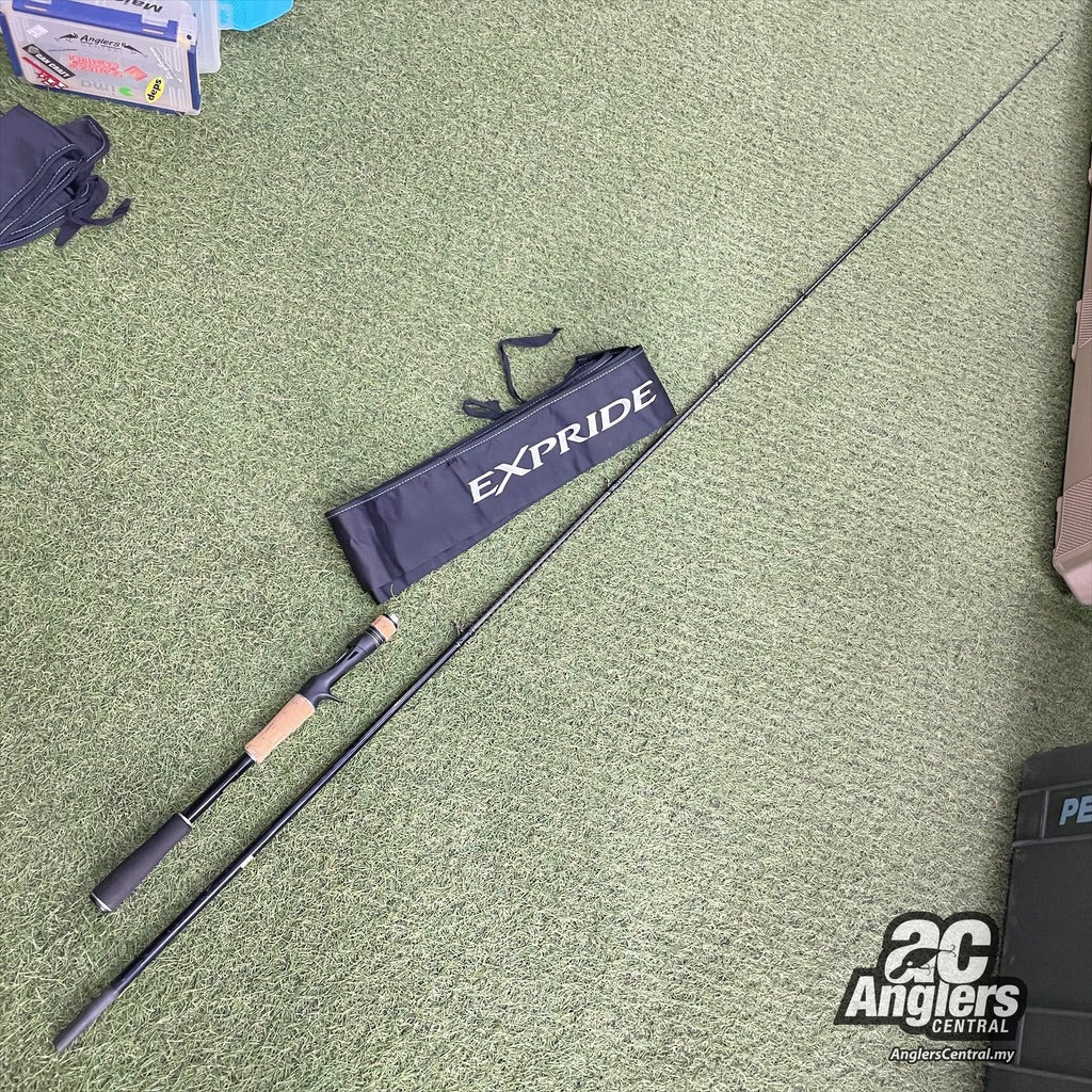 17 Expride 176H 12-25lb (USED, 7.5/10) with rod bag/sleeve