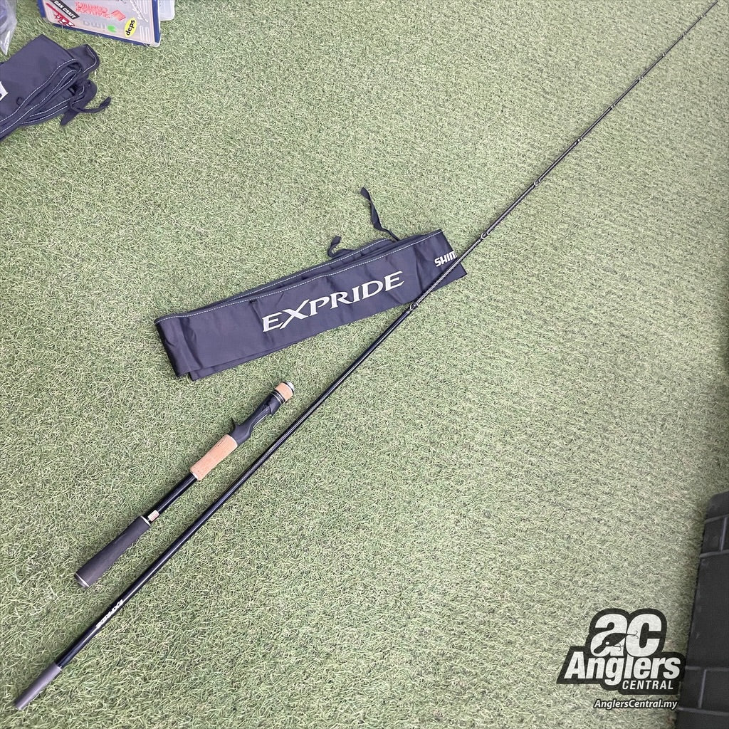 17 Expride 1711XH 14-30lb (USED, 7.5/10) with rod bag/sleeve