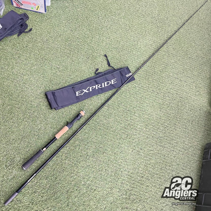 17 Expride 1711XH 14-30lb (USED, 7.5/10) with rod bag/sleeve