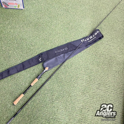 16 Bantam 170M-G 10-20lb (USED, 9/10) with rod bag/sleeve