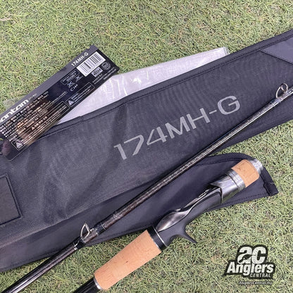 16 Bantam 174MH-G 12-25lb (USED, 9/10) with rod bag/sleeve