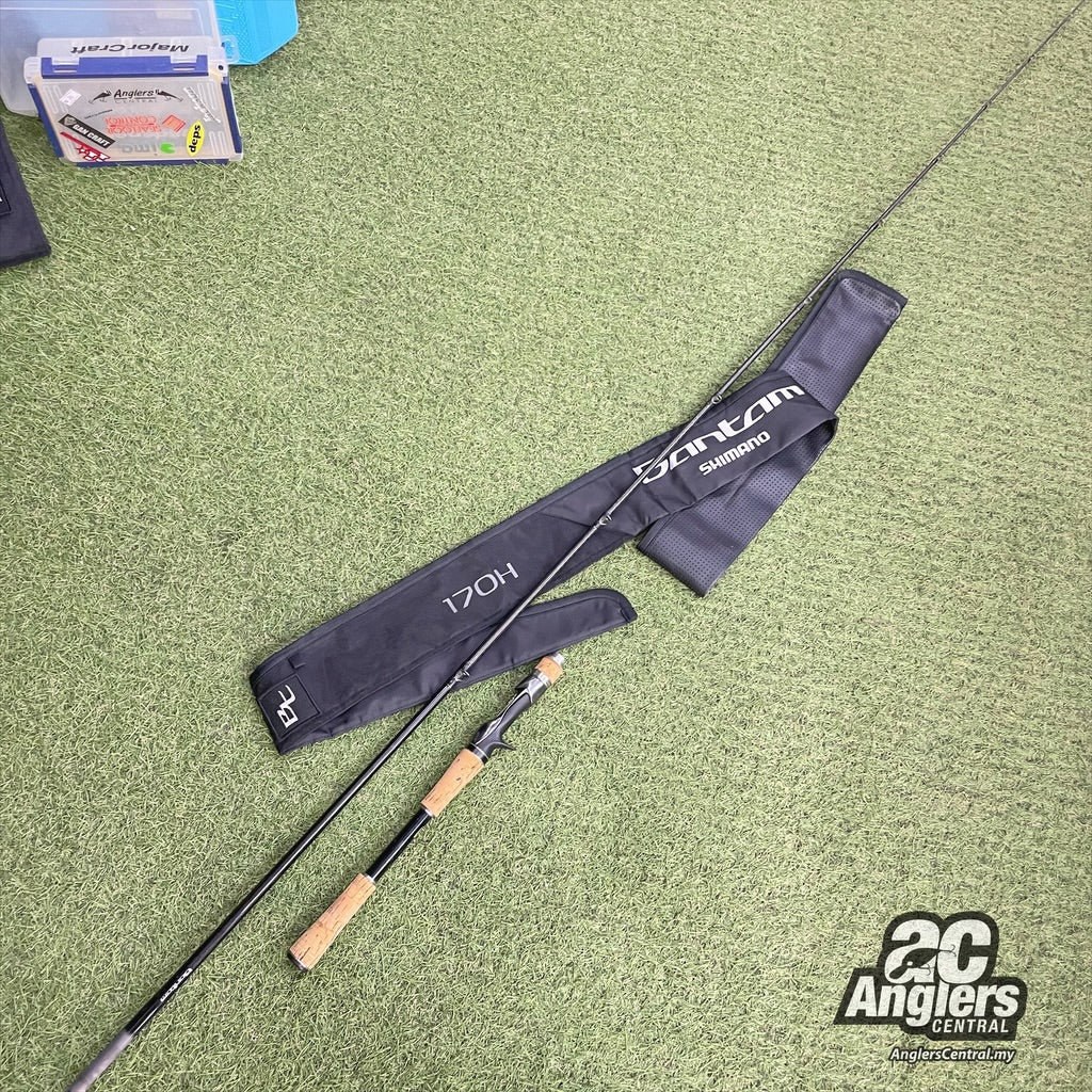 16 Bantam 170H 12-25lb (USED, 9/10) with rod bag/sleeve