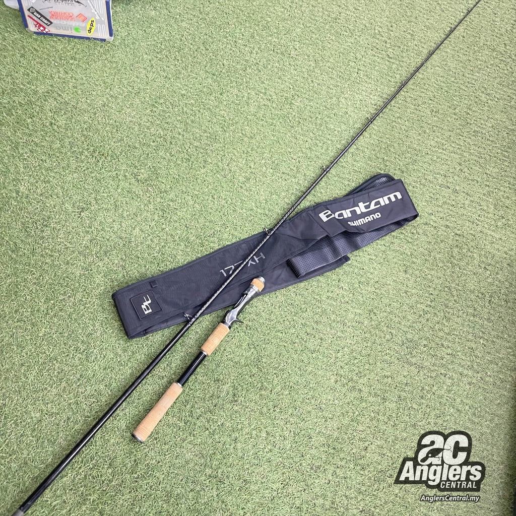 16 Bantam 177XH 14-30lb (USED, 9/10) with rod bag/sleeve
