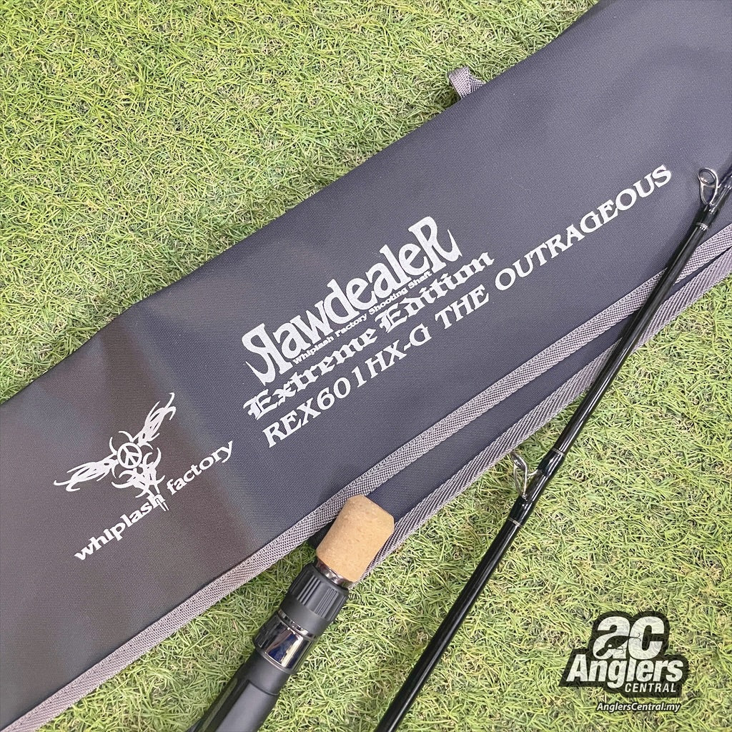 Raw Dealer Extreme Edition REX601HX-G The Outrageous (USED, 9/10) with rod bag/sleeve