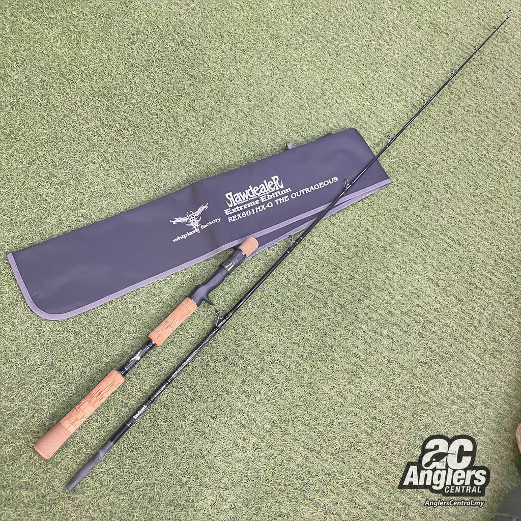 Raw Dealer Extreme Edition REX601HX-G The Outrageous (USED, 9/10) with rod bag/sleeve