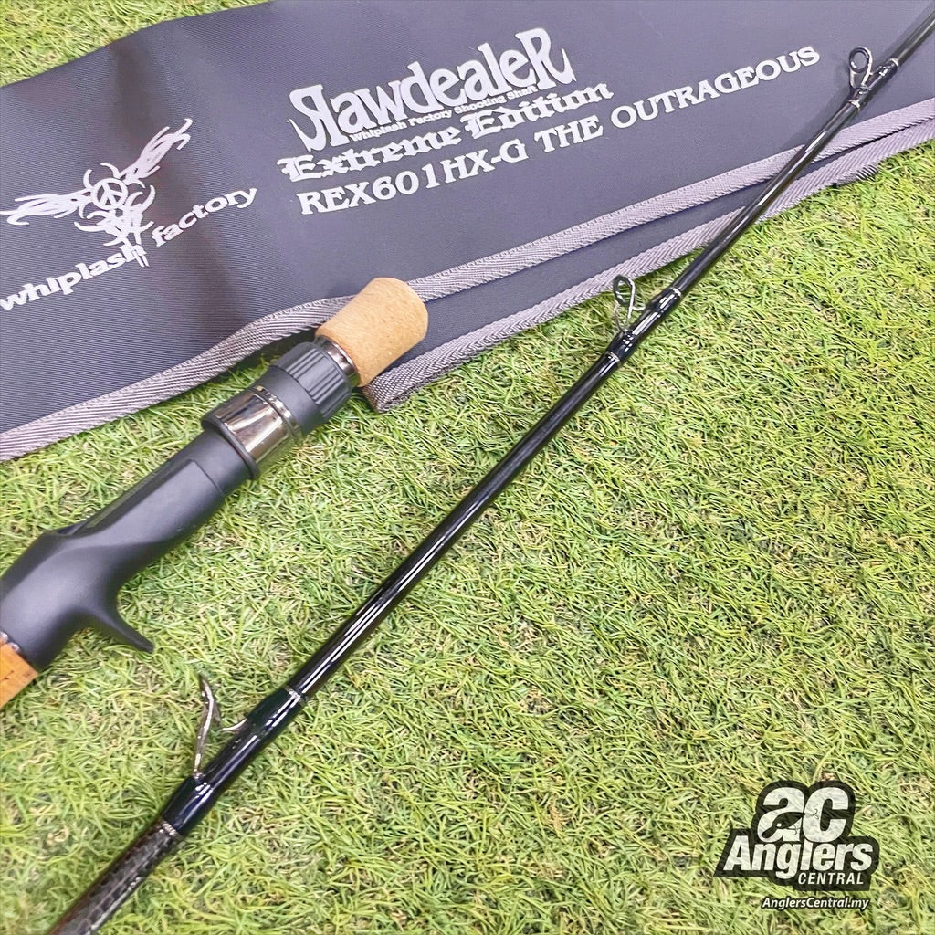 Raw Dealer Extreme Edition REX601HX-G The Outrageous (USED, 9/10) with rod bag/sleeve