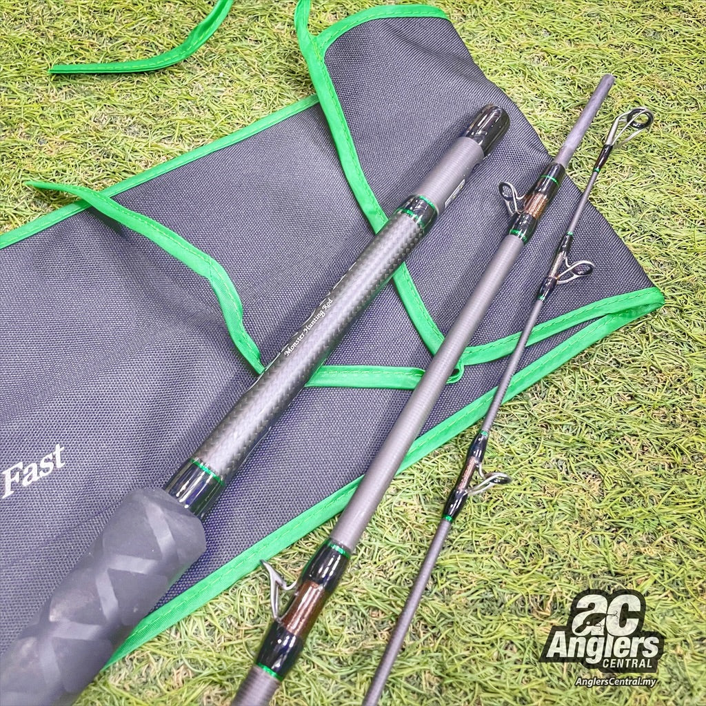 Huge Custom Genoma HG3-65F (3pc) (USED, 9.5/10) with rod bag/sleeve