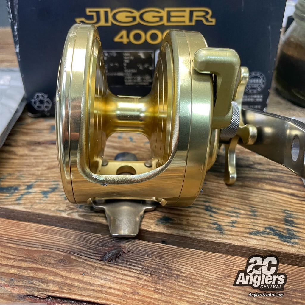 03 Ocea Jigger 4000 (USED, 9/10), complete box set ++ – Anglers