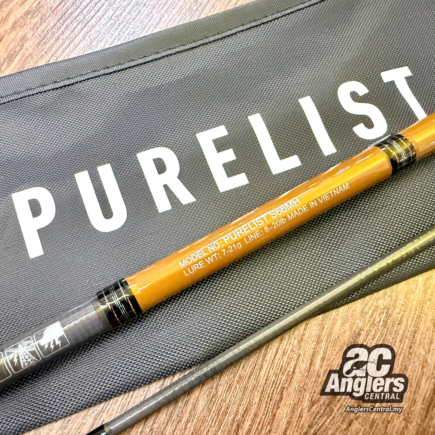 26 Purelist Spin rods