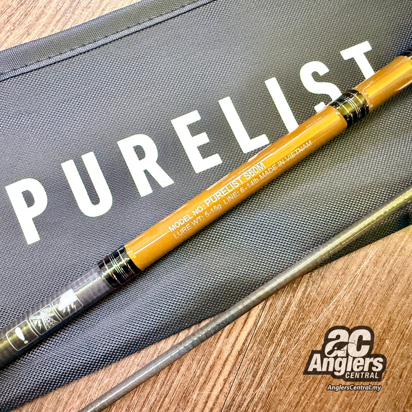 26 Purelist Spin rods