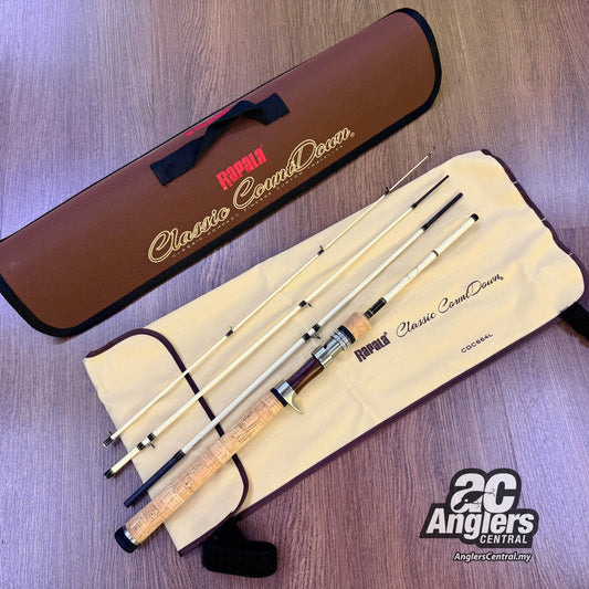 Classic Count Down CDC664L 3-8lb (USED, 9/10) with rod bag/case