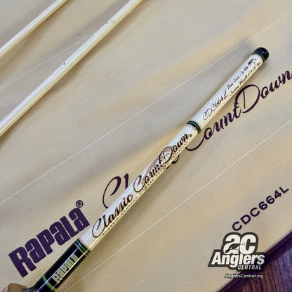 Classic Count Down CDC664L 3-8lb (USED, 9/10) with rod bag/case