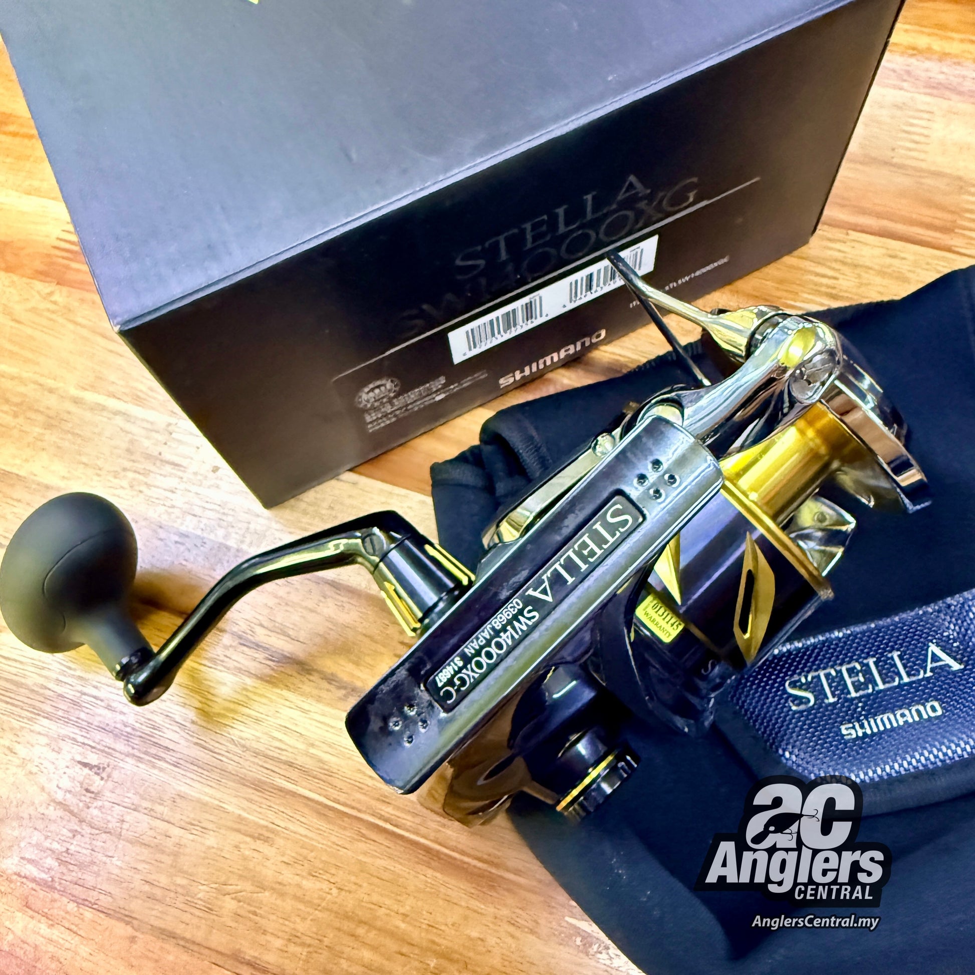 shimano stella 19 19 Stella SW 14000XG (USED, 9/10) complete box set – Anglers Central