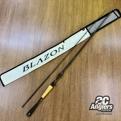 21 Blazon C67MH-2-FR 10-20lb (USED, like new) with rod bag/sleeve
