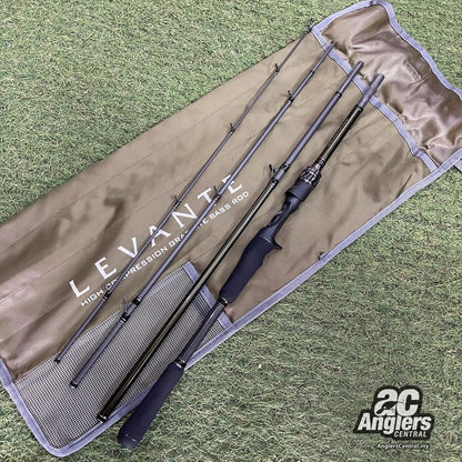 2019 Levante F5-611LV 4P 10-20lb (USED, 9.5/10) with rod bag/sleeve