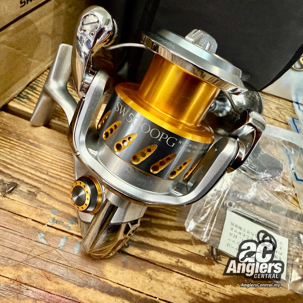 shimano 08 stella sw 5000 pg 08 Stella SW5000PG/XG (USED, 9.5/10) complete box set +++ – Anglers Central